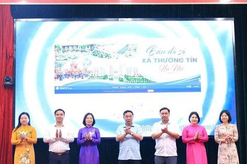 Xã Thường Tín ra mắt bản đồ số