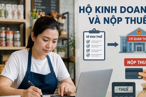 Hộ kinh doanh phải nộp thuế bao nhiêu khi có doanh thu dưới 1 tỷ đồng/năm