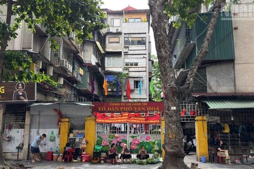 [Ảnh] Tập thể 23 Hàng Tre chuẩn bị được xây dựng lại, cải thiện điều kiện sống cho 125 hộ dân