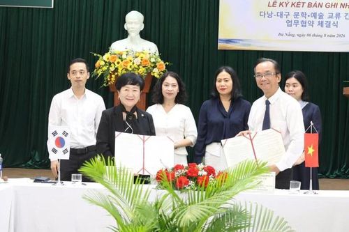 Đà Nẵng và Daegu (Hàn Quốc) ký kết hợp tác giao lưu trên lĩnh vực văn hóa, nghệ thuật