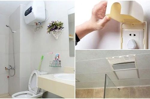 Ổ điện trong phòng tắm, vì sao ngày càng phổ biến?