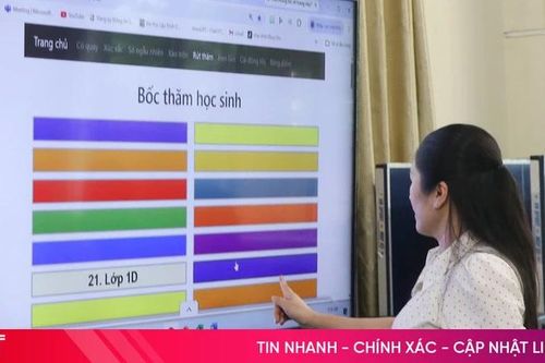 Bốc thăm xếp lớp - bảo đảm công bằng, minh bạch tại các trường học ở phường Thành Sen