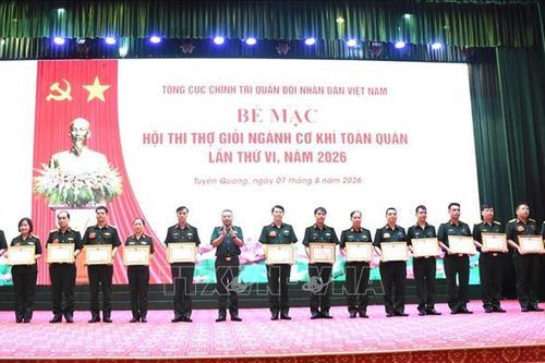 Tôn vinh những 'Bàn tay Vàng' ngành Cơ khí toàn quân