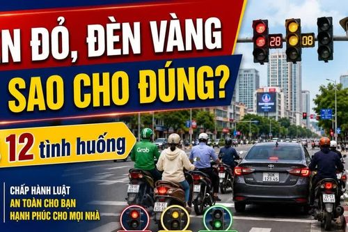 Khi nào được rẽ phải lúc đèn đỏ? Nhiều tài xế vẫn đang hiểu sai
