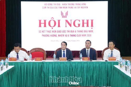 Cụm thi đua các tỉnh miền Trung - Tây Nguyên sơ kết thi đua 6 tháng đầu năm