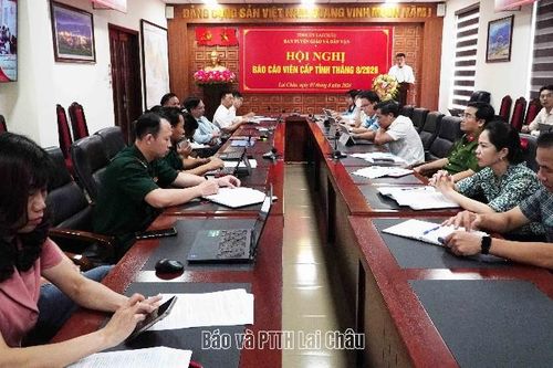 Hội nghị Báo cáo viên cấp tỉnh tháng 8/2026