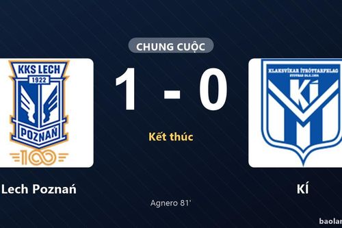 Thống kê trận đấu Lech Poznań 1-0 KÍ: Yannick Agnero tỏa sáng, Lech Poznań giành trọn 3 điểm