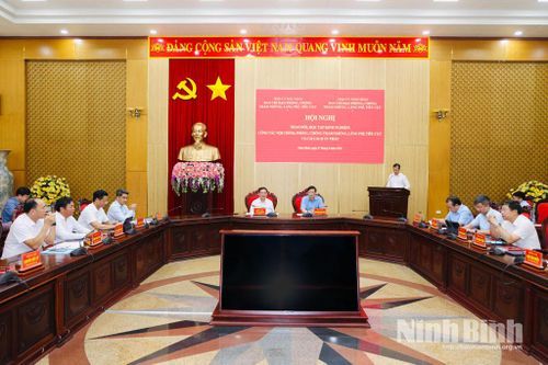 Trao đổi, học tập kinh nghiệm công tác nội chính, phòng, chống tham nhũng, lãng phí, tiêu cực và cải cách tư pháp