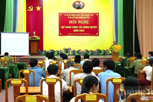 Nâng cao nhận thức về công tác nhân quyền trong tình hình mới