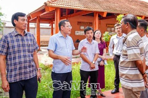 Đẩy nhanh tiến độ, phấn đấu hoàn thành sớm dự án tu bổ Di tích lịch sử Đình Tân Long