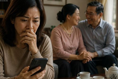 40 tuổi, tôi sụp đổ khi vô tình đọc được tin nhắn trong điện thoại của người bố đã nghỉ hưu