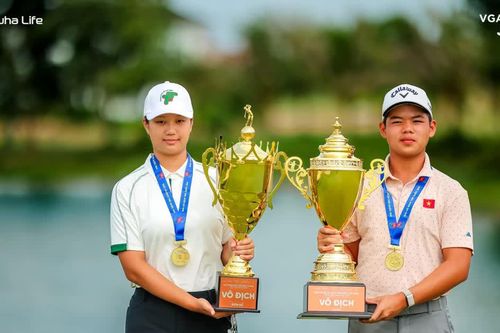 Lộ diện hai nhà vô địch Giải golf trẻ quốc gia 2026