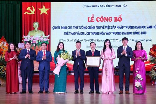 Sáp nhập hai trường đại học, mở hướng phát triển mới cho giáo dục Thanh Hóa