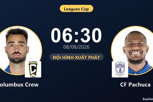 TRỰC TIẾPTrực tiếp Columbus Crew vs CF Pachuca: Đội hình xuất phát