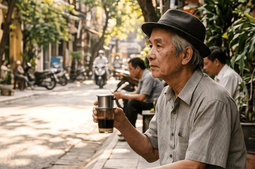 Cà phê cóc mỗi sáng