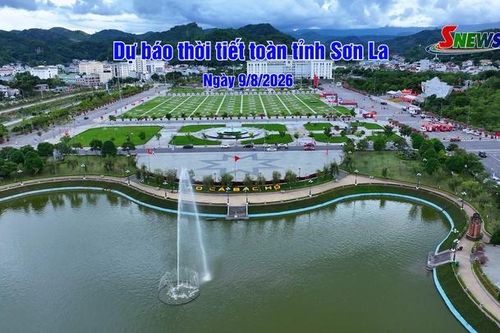 Dự báo thời tiết toàn tỉnh Sơn La ngày 9/8/2026