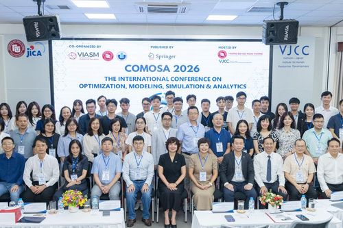 Hội thảo quốc tế COMOSA 2026: Mở rộng hợp tác nghiên cứu, gắn khoa học với thực tiễn công nghệ