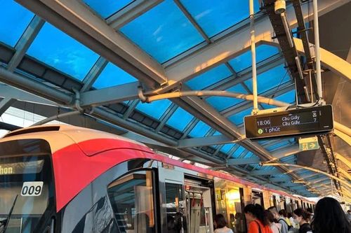 Tuyến đường sắt đô thị Nhổn-Ga Hà Nội phục vụ hơn 157 nghìn lượt tàu an toàn