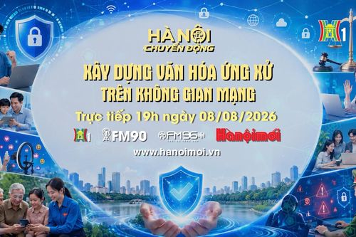 Đón xem 'Hà Nội chuyển động' ngày 8/8: Xây dựng văn hóa ứng xử trên không gian mạng