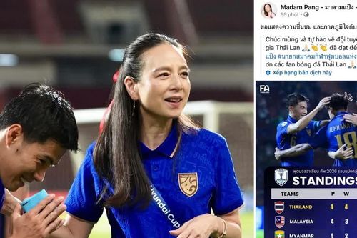 Madam Pang thưởng lớn đội nhà, yêu cầu 'đưa cúp về lại Thái Lan'