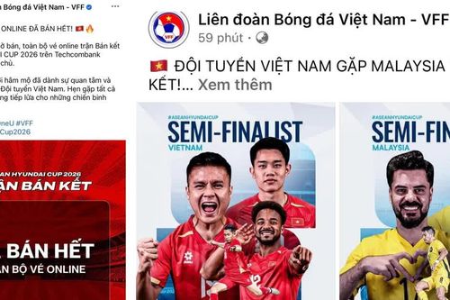 Vì sao sớm hết vé xem Việt Nam quyết đấu Malaysia tại Mỹ Đình?