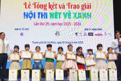 Trao giải Hội thi Nét vẽ xanh lần thứ 29