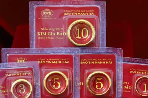 Giá vàng hôm nay (9/8): Bảo Tín Mạnh Hải, Mi Hồng niêm yết khác lạ