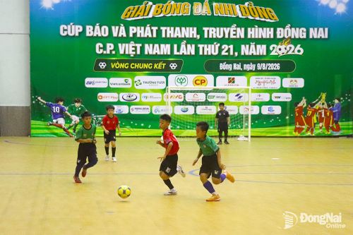 Giải bóng đá nhi đồng Cúp Báo và Phát thanh, Truyền hình Đồng Nai - C.P. Việt Nam lần thứ 21-2026: 2 trận đấu bán kết giàu cảm xúc