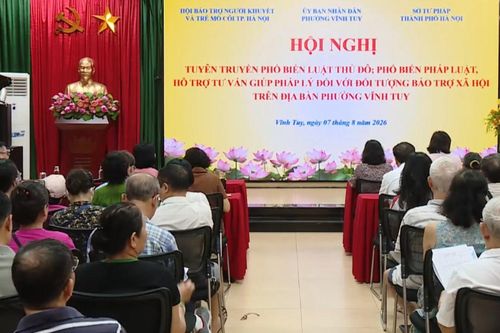 Nâng cao nhận thức Luật Thủ đô cho người khuyết tật