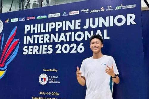 Nguyễn Tất Duy Lợi vô địch giải cầu lông trẻ quốc tế tại Philippines
