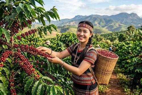 Giá cà phê hôm nay 10.8.2026 đi ngang, cao nhất 97.000 đồng/kg