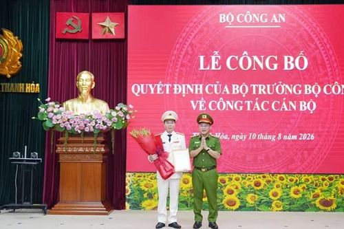 Thanh Hóa có tân Giám đốc Công an tỉnh