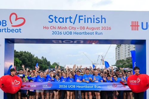 UOB Heartbeat Run 2026 gây quỹ hơn 950 triệu đồng hỗ trợ giáo dục số