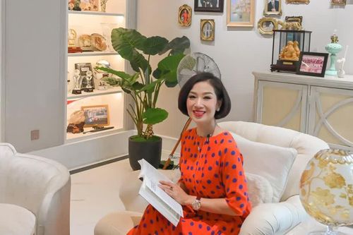 Cận cảnh biệt thự gần 600 m2 của Hoa khôi Thể thao Thu Hương