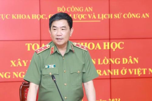 Trung tướng Trần Vi Dân nói về 'điều quan trọng nhất' của công an cơ sở