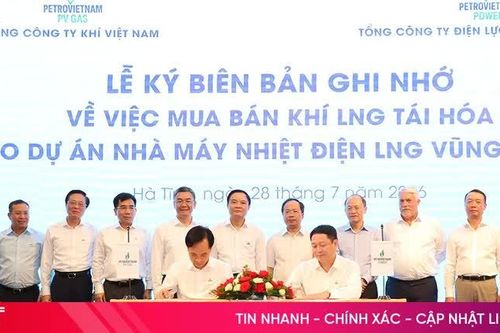 Phê duyệt Quy hoạch chi tiết Kho LNG Bắc Trung Bộ - Kho LNG Vũng Áng