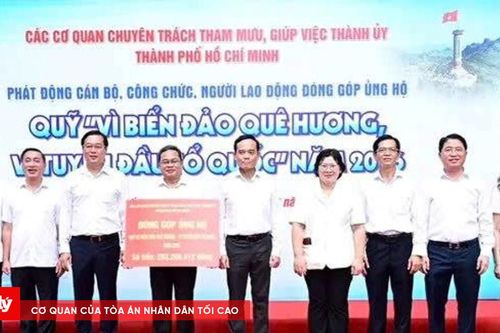 Gần 300 triệu đồng ủng hộ Quỹ 'Vì biển đảo quê hương – Vì tuyến đầu Tổ quốc'