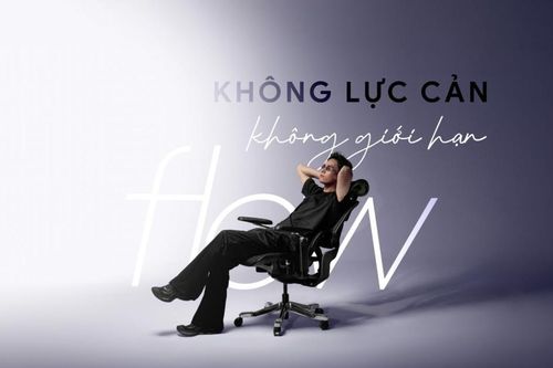 HyperWork trình làng ghế công thái học Flow trang bị hệ thống tựa lưng kép giá 7,290,000 đồng
