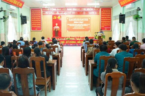Xã Vạn Thắng bồi dưỡng kiến thức quốc phòng và an ninh cho 75 học viên