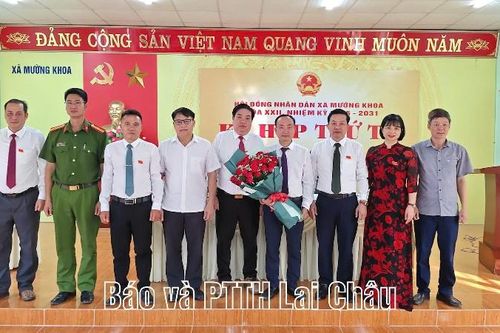 Kỳ họp thứ tư HĐND xã Mường Khoa bầu chức danh Chủ tịch UBND xã nhiệm kỳ 2026-2031