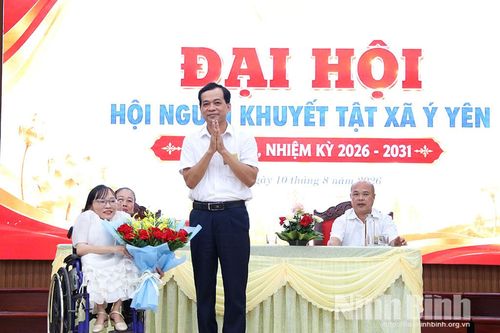 Đại hội đại biểu Hội Người khuyết tật xã Ý Yên lần thứ I, nhiệm kỳ 2026-2031