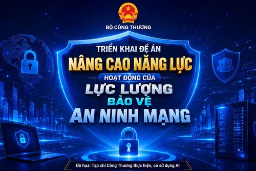 Bộ Công Thương triển khai Đề án nâng cao năng lực hoạt động của lực lượng bảo vệ an ninh mạng quốc gia