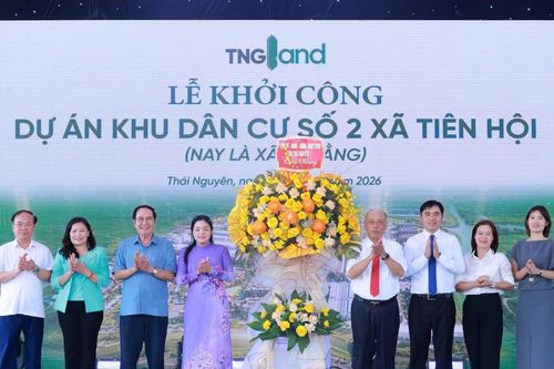 Chính thức khởi công Homie Spring, TNG Land tiếp tục mở rộng dấu ấn tại Thái Nguyên