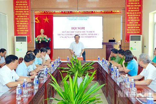 Trung tâm Điều hành thông minh (IOC): 'Bộ não số' của tỉnh Ninh Bình sau sáp nhập