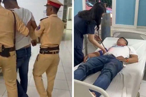 Đang tuần tra, CSGT Lâm Đồng bất ngờ gặp người đàn ông trong tình trạng nguy cấp bên đường