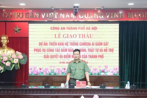 Đặt lên hàng đầu chất lượng, hiệu quả và tính ổn định đối với hệ thống camera AI phục vụ đảm bảo an ninh trật tự