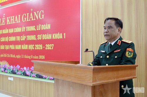 Học viện Chính trị: Khai giảng đào tạo ngắn chính ủy trung, lữ đoàn và hoàn thiện cán bộ chính trị cấp trung, sư đoàn