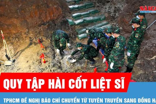 Báo chí đồng hành tìm kiếm, xác định danh tính liệt sĩ