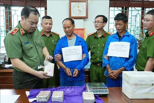 Phá chuyên án ma túy, bắt 2 đối tượng, thu giữ 8 bánh heroin