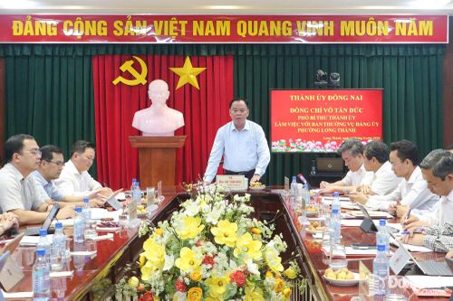 Phối hợp, hoàn thành sớm các công trình, dự án trọng điểm xung quanh Sân bay Long Thành
